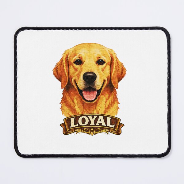 Item preview, Loyal Golden Retriever Vintage Dog Lover Design designed and sold by Lateggy.