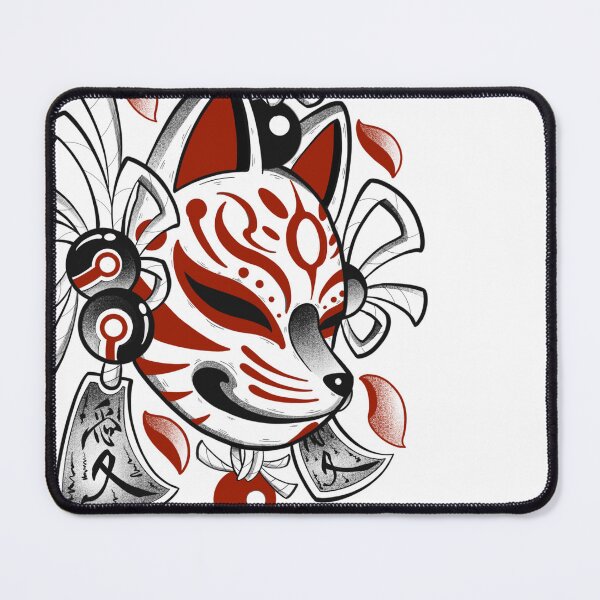 Item preview, Máscara kitsune japonesa designed and sold by 7Delamancha.