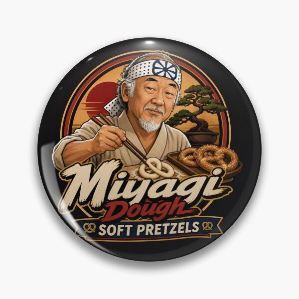 Item preview, Miyagi Dough Soft Pretzels designed and sold by FatmanCustomSlc.