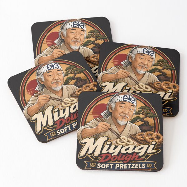 Item preview, Miyagi Dough Soft Pretzels designed and sold by FatmanCustomSlc.