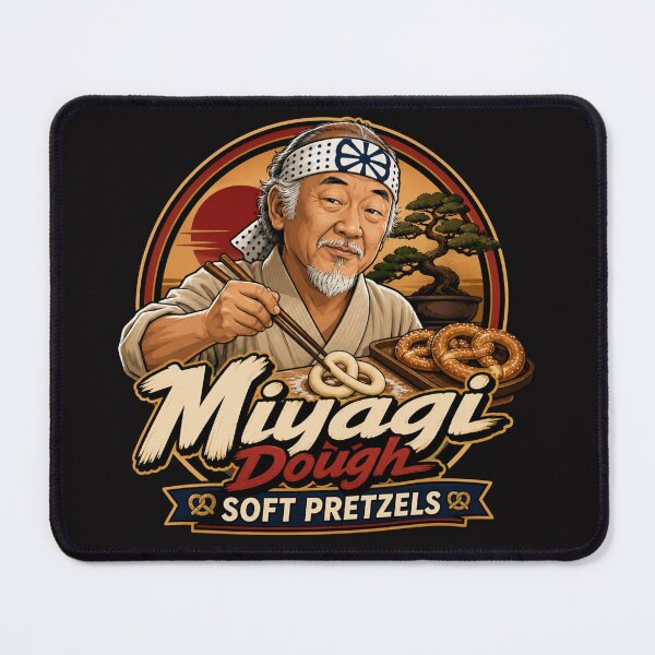 Item preview, Miyagi Dough Soft Pretzels designed and sold by FatmanCustomSlc.