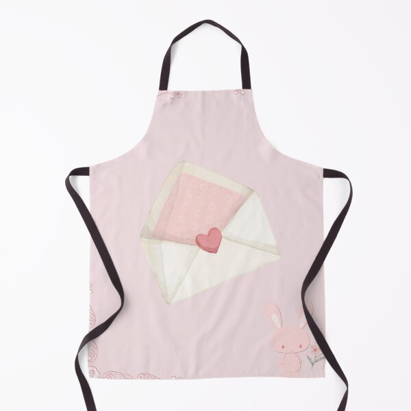 Item preview, Aesthetic Watercolor Coquette Love Letter and Cute Bunny designed and sold by NinaVibeStudio.