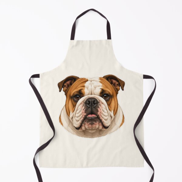 Item preview, Cute Bulldog Face Realistic Dog Portrait designed and sold by Anjonn Vibes Designs.