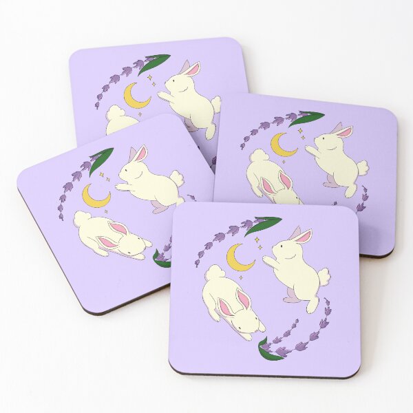 Item preview, Bunnies with Lavender designed and sold by 1-rubberducky24.