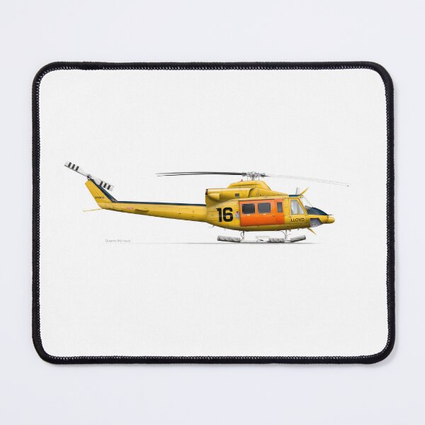 Item preview, BELL 412 VH-NSV LLOYD 1989 designed and sold by Grubby Fingers Aircraft Illustration.