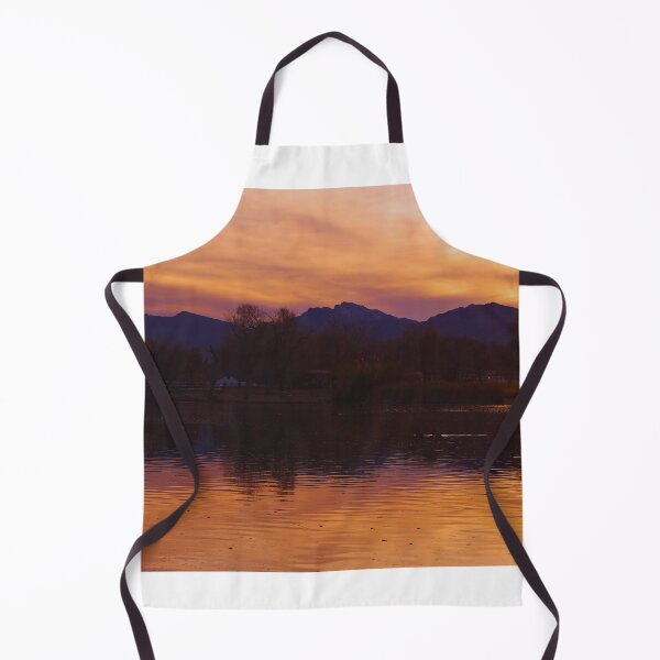 Item preview, Serene Mountain Sunset Reflection designed and sold by Phakade's Photos.