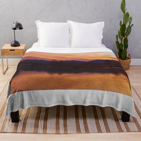 Item preview, Serene Mountain Sunset Reflection designed and sold by Phakade's Photos.