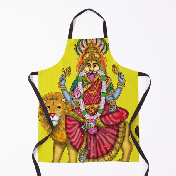 Item preview, Goddess Pratyangira Artwork | Sacred Hindu Divine Goddess Digital Illustration designed and sold by Harshit_Digital_Arts.