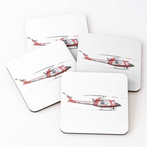 Item preview, BELL 412 VH-UCH NSW RFS 2024 designed and sold by Grubby Fingers Aircraft Illustration.
