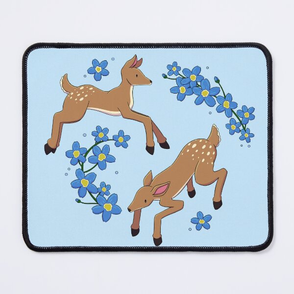 Item preview, Fawns with Forget Me Nots designed and sold by 1-rubberducky24.