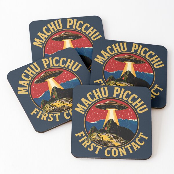 Item preview, Machu Picchu First Contact UFO Encounter designed and sold by DigiArt8Design.