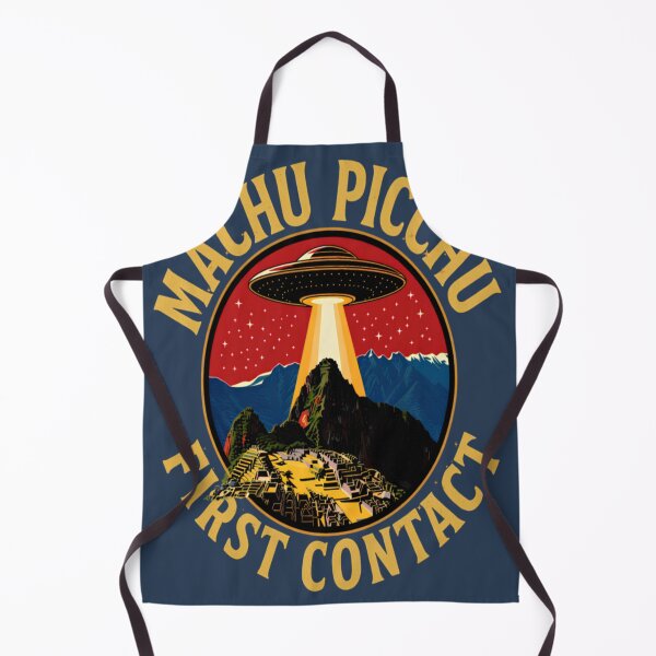 Item preview, Machu Picchu First Contact UFO Encounter designed and sold by DigiArt8Design.