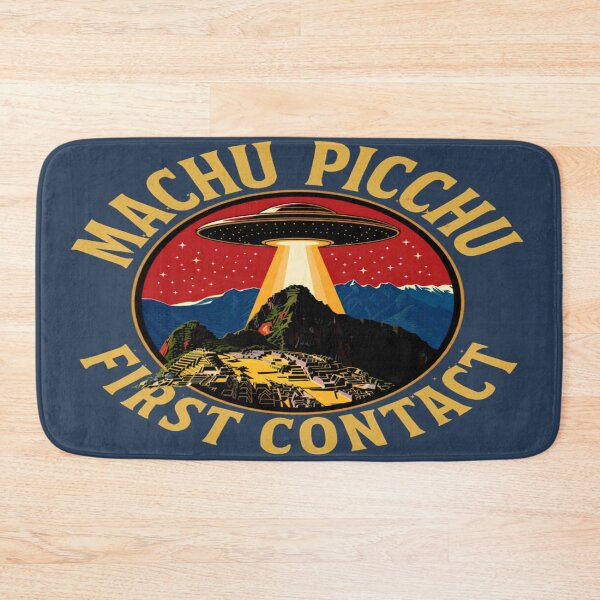 Item preview, Machu Picchu First Contact UFO Encounter designed and sold by DigiArt8Design.