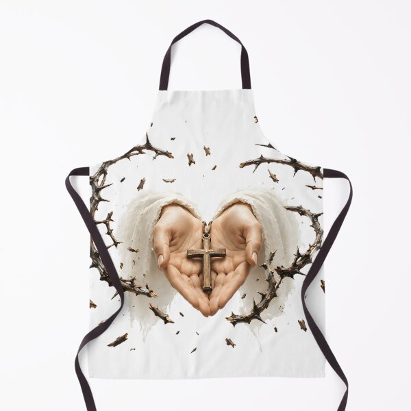 Item preview, Sacred Heart Cross Crown Thorns designed and sold by RRRShop.