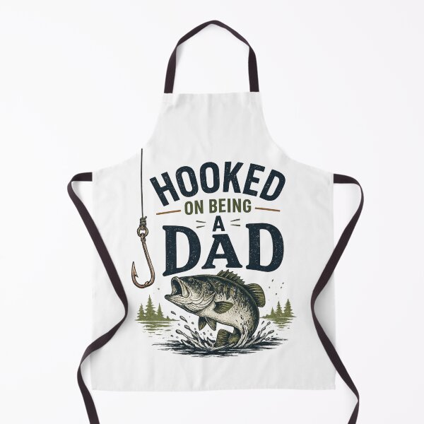 Item preview, Hooked on being a dad designed and sold by LuloCreative.