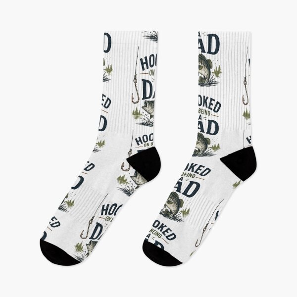 Item preview, Hooked on being a dad designed and sold by LuloCreative.