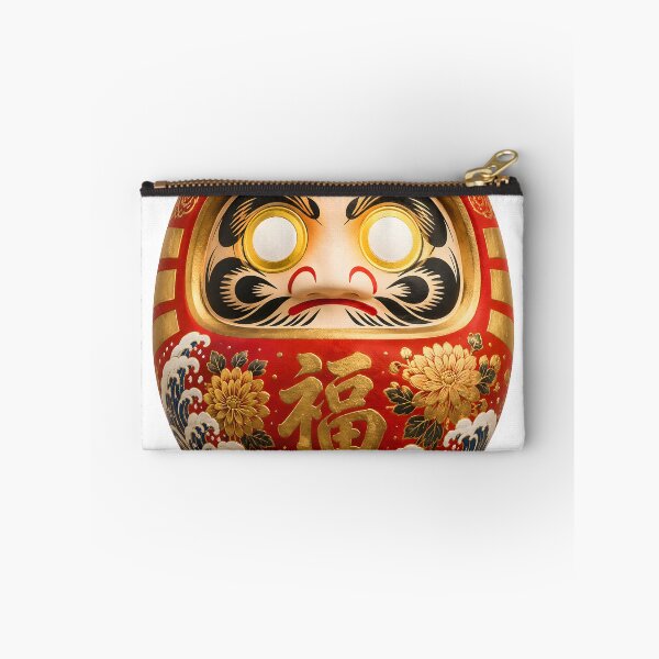 Item preview, Traditional Japanese Daruma Doll – Symbol of Luck and Perseverance designed and sold by LainCellJapan.