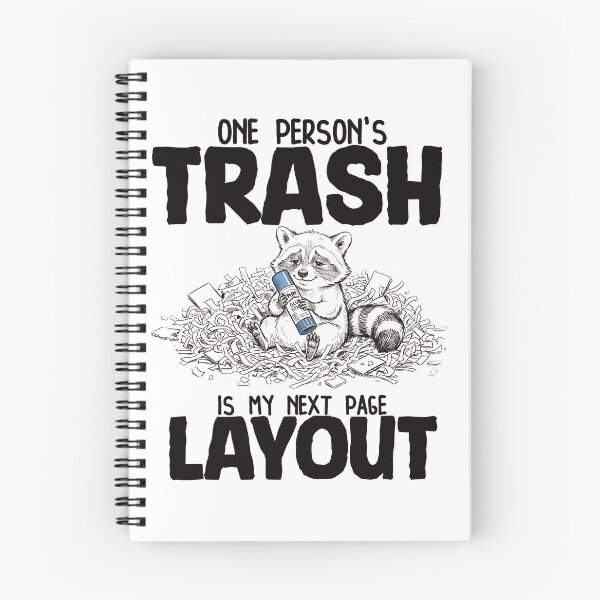 Item preview, Junk Journal Raccoon designed and sold by Ink & Void Co..