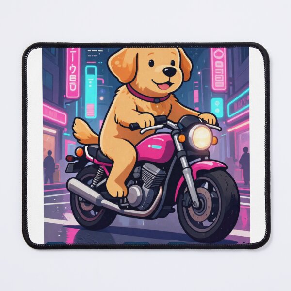 Artikelvorschau, Born To Roam Motorradwelpen-Ästhetik-Design entworfen und verkauft von GoldenPaw Society.