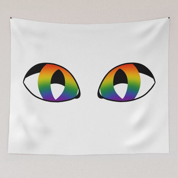 Item preview, Pride Cat Eyes - Ally designed and sold by IcyHotShop.