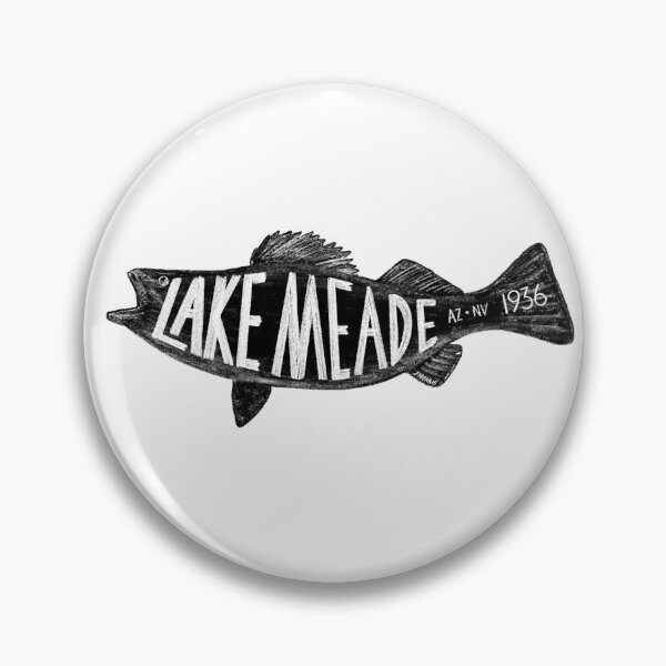 Item preview, Lake Meade Fish Label designed and sold by John Morris Illustration.
