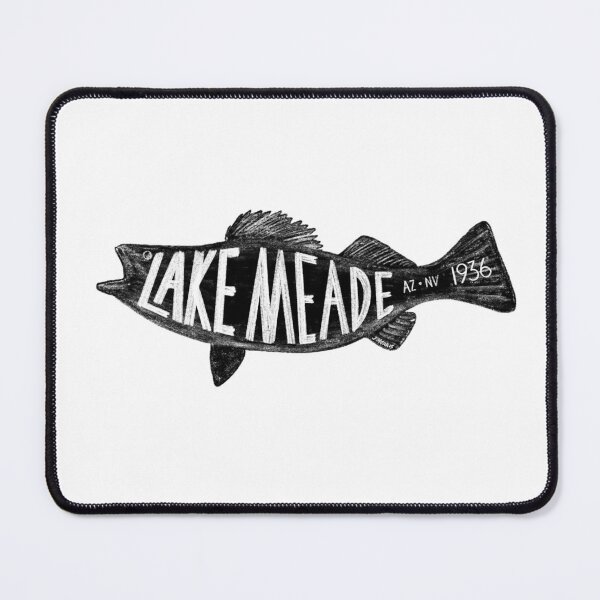 Item preview, Lake Meade Fish Label designed and sold by John Morris Illustration.