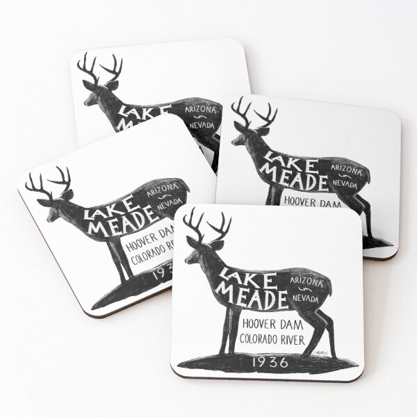 Item preview, Lake Meade Deer designed and sold by John Morris Illustration.
