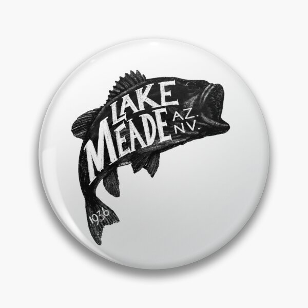 Item preview, Lake Meade Fish Label designed and sold by John Morris Illustration.