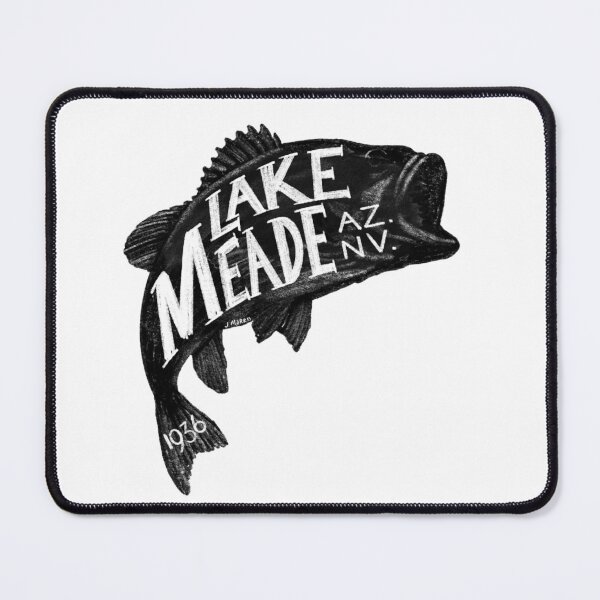 Item preview, Lake Meade Fish Label designed and sold by John Morris Illustration.