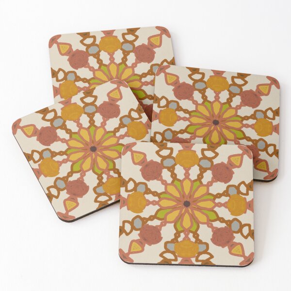Item preview, Terracotta Kaleidoscope designed and sold by JonnyDecorDecor.