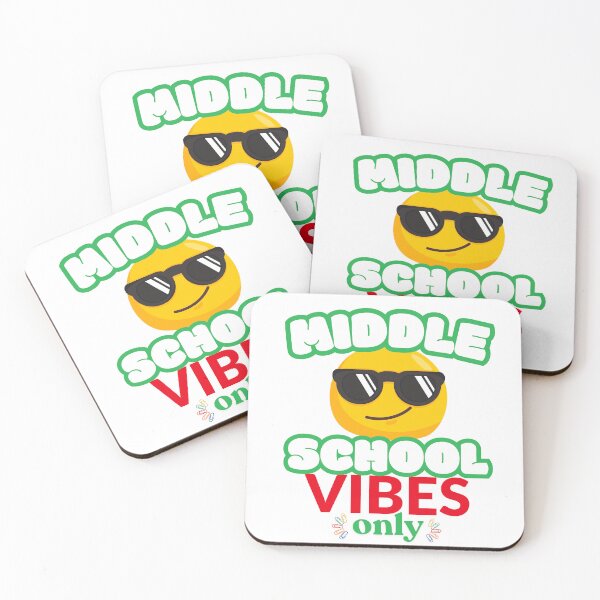 Item preview, Middle School Vibes Only | Funny Back To School Meme designed and sold by VibranPalette.