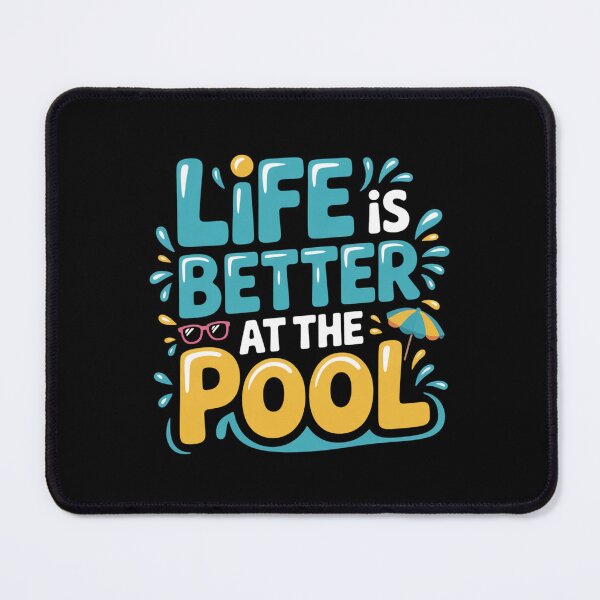 Item preview, Life Is Better At The Pool - Umbrella designed and sold by Peter Stawicki.