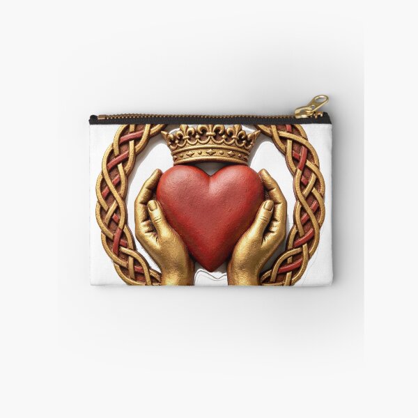 Item preview, Celtic Claddagh Symbol – Traditional Irish Folk Art Illustration designed and sold by LainCellJapan.