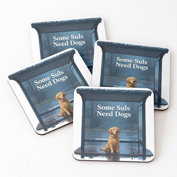 Item preview, Some Souls Need Dogs Emotional Golden Retriever Design designed and sold by GoldenPaw Society.