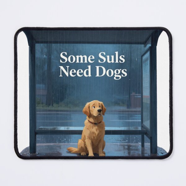 Item preview, Some Souls Need Dogs Emotional Golden Retriever Design designed and sold by GoldenPaw Society.