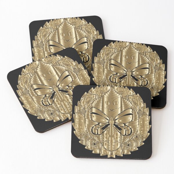 Item preview, Golden Ornate Butterfly | Mandala Art designed and sold by Rawafi Art Studio.