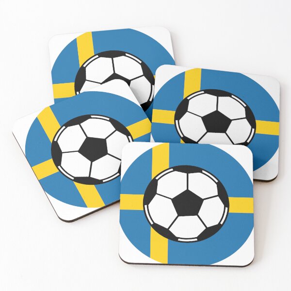 Item preview, Sweden Team Colors World Cup 2026 USA Stickers T-Shirt designed and sold by Rolographics1.