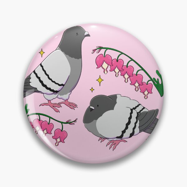 Item preview, Pigeons with Bleeding Hearts designed and sold by 1-rubberducky24.