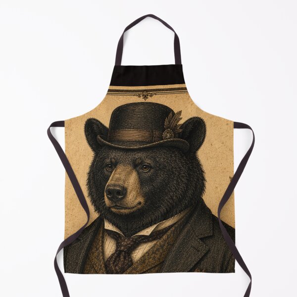 Item preview, Dapper Black Bear designed and sold by Midnight-Moss.