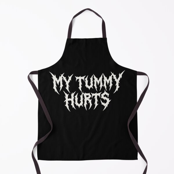 Item preview, My Tummy Hurts Death Metal Funny Metalhead Meme designed and sold by Eh Plus Designs.
