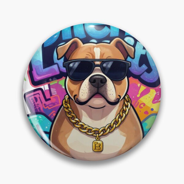 Item preview, Silent Loyalty Streetwear Pitbull Design designed and sold by GoldenPaw Society.