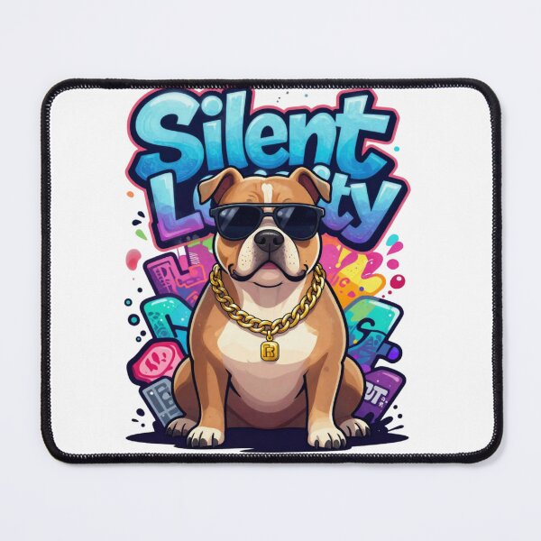 Item preview, Silent Loyalty Streetwear Pitbull Design designed and sold by GoldenPaw Society.