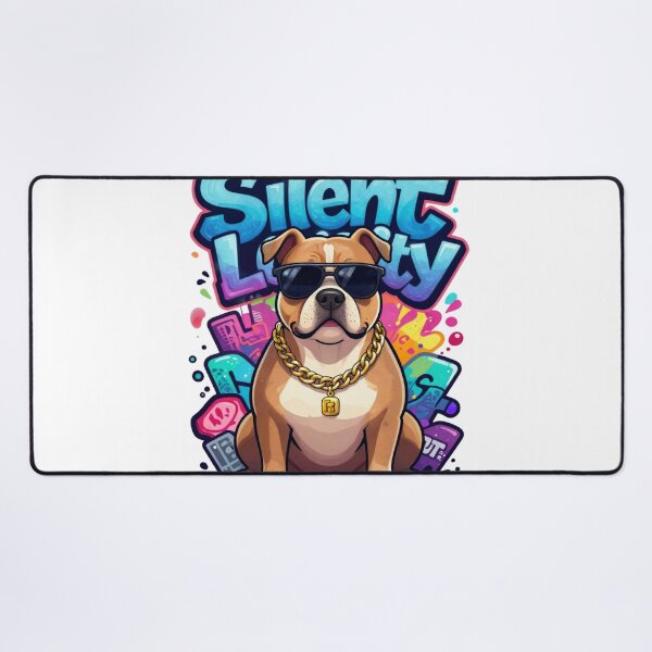 Item preview, Silent Loyalty Streetwear Pitbull Design designed and sold by GoldenPaw Society.