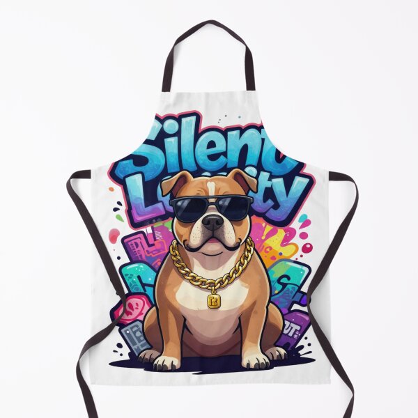 Item preview, Silent Loyalty Streetwear Pitbull Design designed and sold by GoldenPaw Society.
