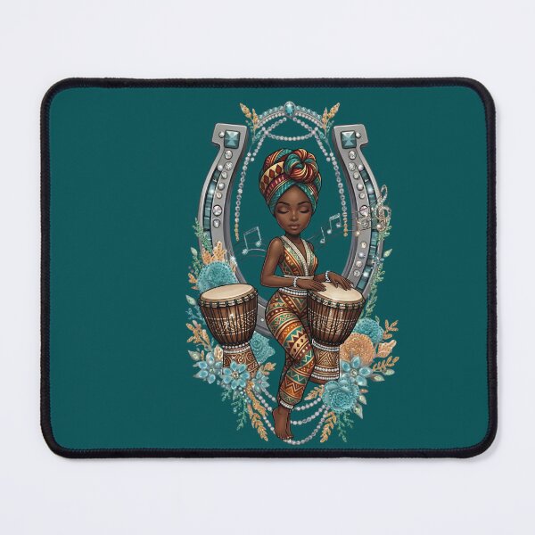 Item preview, Melody in Motion – Tribal Rhythm Djembe Drum Art designed and sold by digitalbob60.
