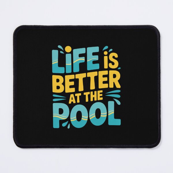 Item preview,  Life Is Better At The Pool - Wave Design designed and sold by Peter Stawicki.