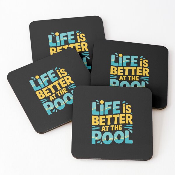 Item preview,  Life Is Better At The Pool - Wave Design designed and sold by Peter Stawicki.