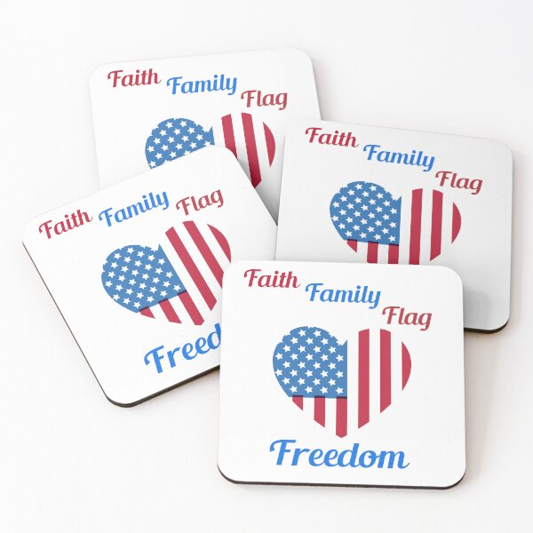 Artikelvorschau, Glaube, Familie, Flagge, Freiheit entworfen und verkauft von A Texas Belle Designs.