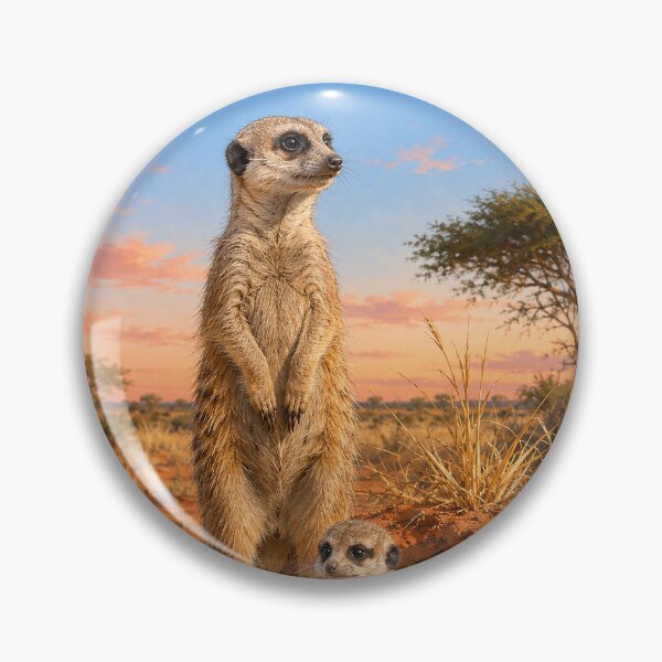 Item preview, Meerkat Family at Savanna Burrow designed and sold by Pixel Junkies Studio.