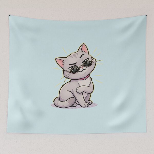 Item preview, Too Cool For You Cat designed and sold by design-rebell.